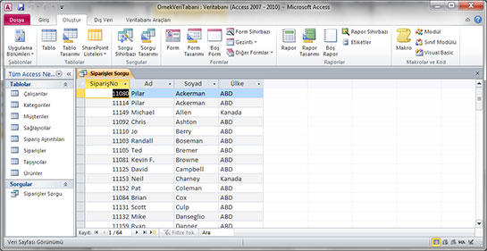 Access Ne İşe Yarar?